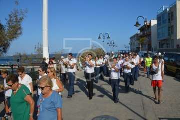Procesión marítimo-terrestre de Melenara 2018 (Foto TA)